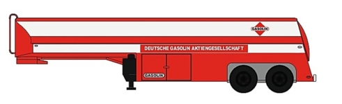 NPE NZ22455 - H0 - Tankauflieger Fruehauf Gasolin